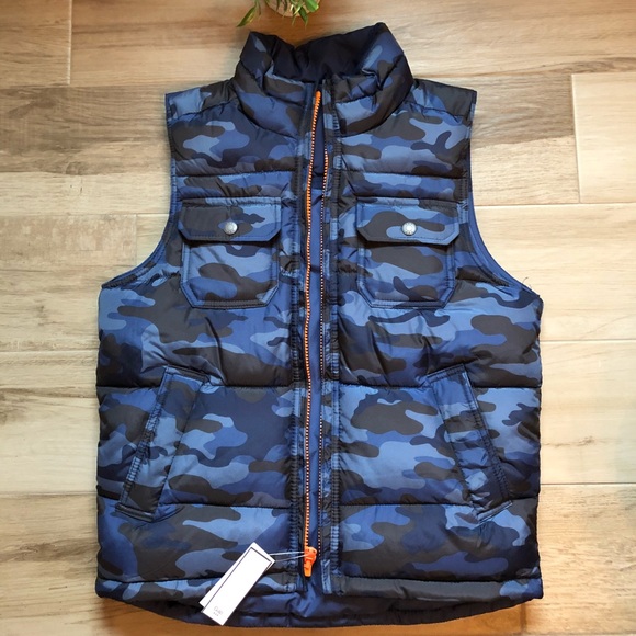 GAP Other - NWT Boys GAP Reversible Puff Vest
